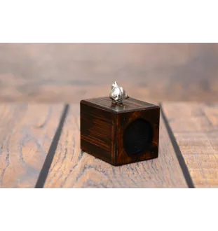 Staffordshire Bull Terrier świecznik kwadratowy Art-Dog