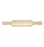 Staffordshire Bull Terrier, Staffy - small rolling pin with a dog pattern, a rolling pin for children's dough, decorating ceramic clay by Art-Dog brand