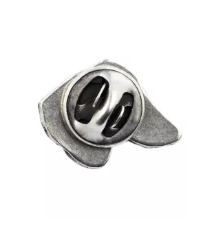 Jamnik szorstkowłosy I pin posrebrzony w pudełku Art-Dog