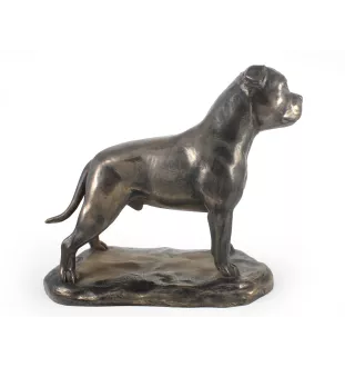 Staffordshire Bull Terrier, Staffy - exclusive dog figurine, luxury interior decoration, limited edition figures from the Art-Dog brand