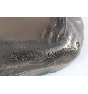 Staffordshire Bull Terrier, Staffy - exclusive dog figurine, luxury interior decoration, limited edition figures from the Art-Dog brand