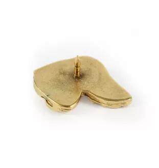 Jamnik szorstkowłosy I pin pozłocony w pudełku Art-Dog