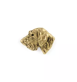 Jamnik szorstkowłosy II pin pozłocony w pudełku Art-Dog