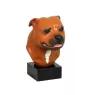 Staffordshire Bull Terrier, Staffy I - painted figurine, statue, figure, made by the artist, brand Art-Dog
