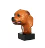 Staffordshire Bull Terrier, Staffordshire Bullterrier I - bemalte Figur, Statue, Skulptur, vom Künstler hergestellt, Marke Art-Dog