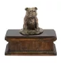 Staffordshire Bull Terrier drewniana niska urna Art-Dog