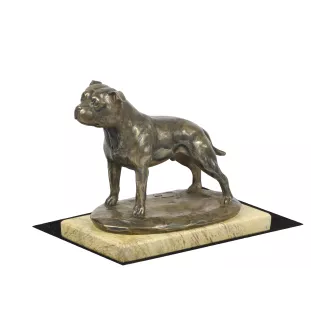 Staffordshire Bull Terrier, Staffie III - statuette de chien, figurine de silhouette de chien, trophée pour exposition de chiens de la marque Art-Dog