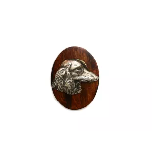 Dachshund Rauhhaar, Dackel, Teckel V - Hundeausstellungsbrosche, Startnummernclip, Hundeanstecker von Art-Dog