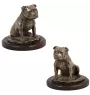 Staffordshire Bull Terrier, Staffordshire Bullterrier - Hundestatue, Hundesilhouettefigur, Trophäe für die Hundeausstellung der Marke Art-Dog
