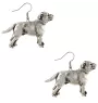 Staffordshire Bull Terrier, Staffie II - boucles d'oreilles pendantes avec des chiens, bijoux charmants pour maman de chien, cadeau pour fille de la marque Art-Dog