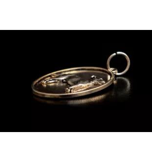 Staffordshire Bull Terrier, Staffie II - collier avec chien, pendentif pour maman de chien, bijoux uniques de la marque Art-Dog