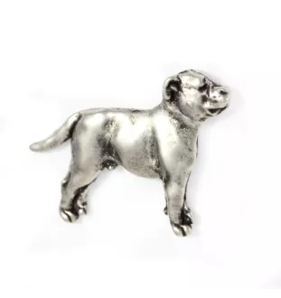 Staffordshire Bull Terrier, Staffie II - collier avec chien, pendentif pour maman de chien, bijoux uniques de la marque Art-Dog