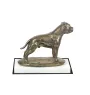 Staffordshire Bull Terrier, Staffy III - dog figurine, figure on a white base, trophy for Art-Dog dog show exhibition