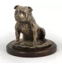 Staffordshire Bull Terrier statuetka na białym drewnie Art-Dog