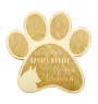 Tervueren Belgischer Schäferhund - Tasse Untersetzer, graviert Untersetzer mit Hund, Geschenk für Hundeliebhaber von Art-Dog Marke