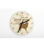 Tervueren Belgian Shepherd Dog, Tervueren Belgian Sheepdog - clock with dog, wooden clock with engraving, personalised clock by Art-Dog