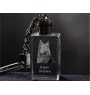 Tervueren Belgian Shepherd Dog, Tervueren Belgian Sheepdog - Crystal key ring with dog photo, illuminated key ring, unique gift by Art-Dog brand