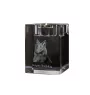 Tervueren Belgian Shepherd Dog, Tervueren Belgian Sheepdog - Candle holder with dog photo, crystal tealight holder, personalised gift by Art-Dog brand