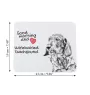 Dachshund Rauhhaar, Dackel, Teckel I - Mauspad mit Druck, personalisiertes Mauspad mit Hund, einzigartiges Gadget für Büroangestellte von Art-Dog.
