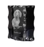 Teckel à poil dur, Chien-saucisse - cristal avec photo de chien, statuette en verre avec photo, cadre exceptionnel avec photo de la marque Art-Dog
