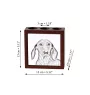 Teckel à poil dur, Chien-saucisse - porte-stylo avec chien, organiseur de bureau avec impression, décoration de bureau personnalisée de la marque Art-Dog