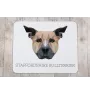 Staffordshire Bull Terrier podkładka geometryczna Art-Dog