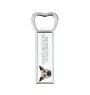 Staffordshire Bull Terrier, Staffy - bottle opener with a picture and inscription for beer by Art-Dog