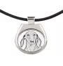 Dachshund Wire-haired, Wiener dog, Badger dog - dog necklace, personalized pendant with a photo, unique necklace for women and men by Art-Dog brand