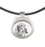Dachshund Wire-haired, Wiener dog, Badger dog I - dog necklace, personalized pendant with a photo, unique necklace for women and men by Art-Dog brand