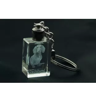 Jamnik brelok kryształowy z psem Art-Dog