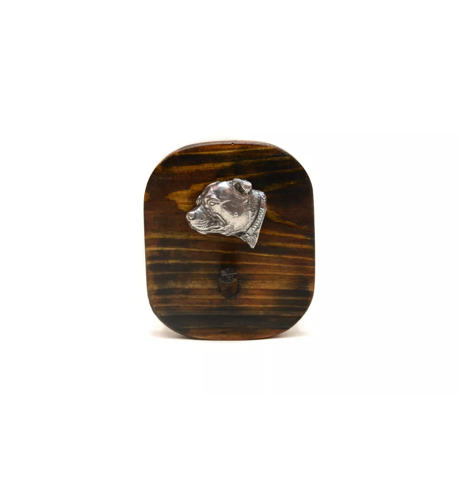 Staffordshire Bull Terrier, Staffordshire Bullterrier III - Leinenhalter, Hundemedaillehalter, Schlüsselhaken der Marke Art-Dog