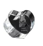 Tervueren Belgian Shepherd Dog, Tervueren Belgian Sheepdog - a photo of a dog in crystal, crystal heart, unique photo frame from the Art-Dog brand