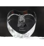 Tervueren chien de berger belge - une photo de chien dans un cristal, un cœur en cristal, un cadre photo exceptionnel de la marque Art-Dog