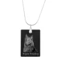 Tervueren chien de berger belge - Pendentif en cristal avec chien, collier en argent avec photo, pendentif personnalisé par la marque Art-Dog
