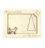 Thai Ridgeback - Photo frame, engraved wooden frame, a lovely gadget for the dog lover by Art-Dog
