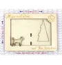 Thai Ridgeback - Photo frame, engraved wooden frame, a lovely gadget for the dog lover by Art-Dog