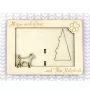 Thai Ridgeback - Photo frame, engraved wooden frame, a lovely gadget for the dog lover by Art-Dog