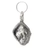 Tibetan Mastiff, Do khyi - Silver-plated dog pendant, handbag decoration, backpack pendant by Art-Dog brand