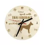 Thai Ridgeback - clock with dog, wooden clock with engraving, personalised clock by Art-Dog