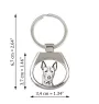 Thai Ridgeback - keychain with a dog, keychain with a print, personalized pendant from the Art-Dog brand