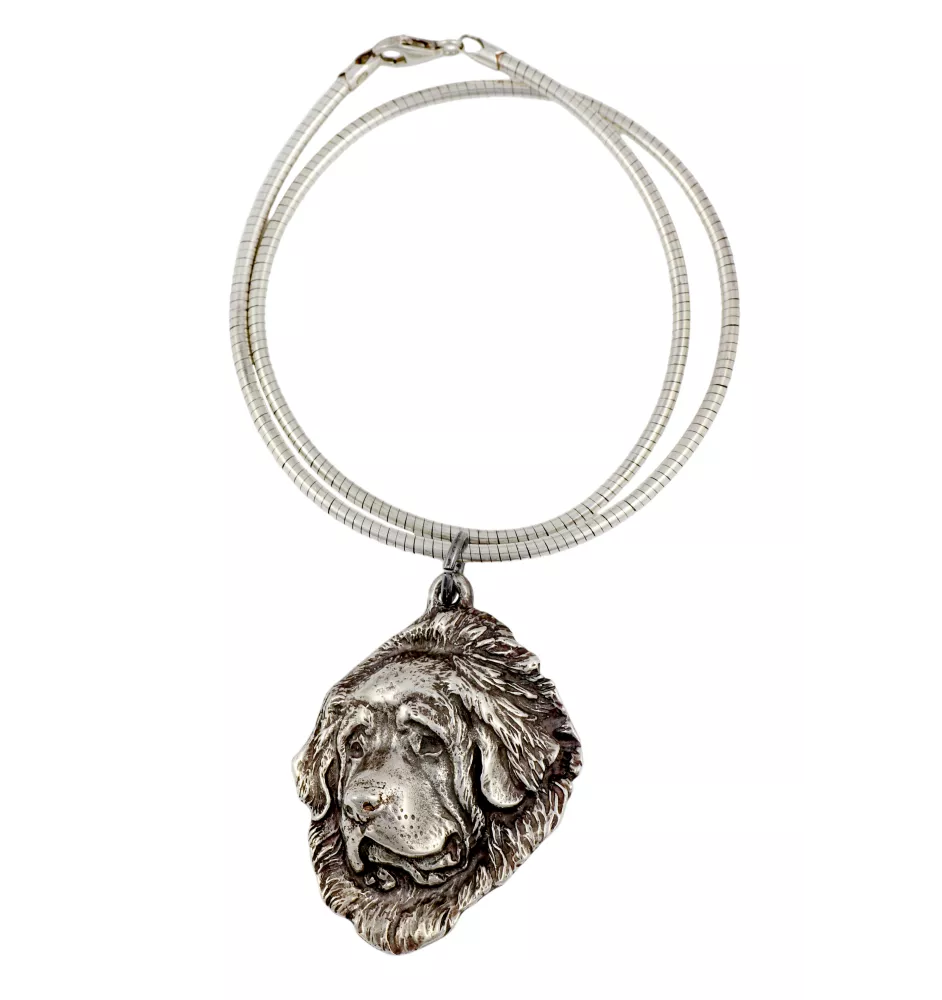 Tibetan Mastiff, Do khyi - Dog necklace, unique jewellery for the dog fan, unique adder pendant by Art-Dog brand