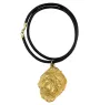 Dogue du Tibet, mastiff du Tibet - Collier de chien dans une boîte cadeau, pendentif plaqué or pour les fans de chiens, bijoux remarquables par Art-Dog