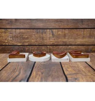 Dachshund Rauhhaar, Dackel, Teckel III - Holzschriftzug LOVE, Innendekoration mit Hund, entzückende Dekoration für das Regal der Marke Art-Dog