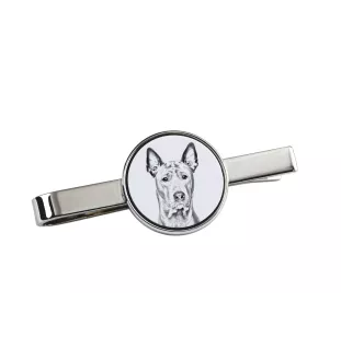 Thai Ridgeback - tie clip with a dog, personalized tie clip, a unique gift for a man from the Art-Dog brand