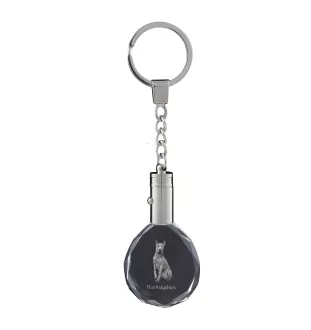 Thai Ridgeback, Chien thaïlandais à crête dorsale - pendentif avec une photo de chien, porte-clés en cristal dans une boîte cadeau, un cadeau unique par Art-Dog