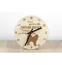 Dogue du Tibet, mastiff du Tibet - horloge avec chien, horloge en bois avec gravure, horloge personnalisée par Art-Dog