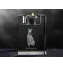 Thai Ridgeback świecznik kryształowy z psem Art-Dog