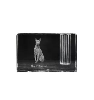 Thai Ridgeback penholder kryształowy z psem Art-Dog