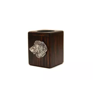 Jamnik szorstkowłosy IV świecznik kwadratowy Art-Dog