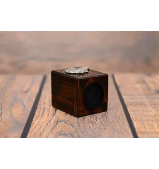 Jamnik szorstkowłosy IV świecznik kwadratowy Art-Dog